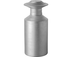 Zoutstrooier Aluminium - BARSA - Professionele Zoutstrooier Horeca - Met schroefdop - Ø8x(H)18,5cm