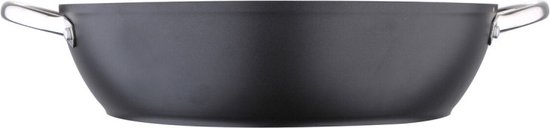 PAELLERA 32x7.8cm aluminium forgé induction foodies MP