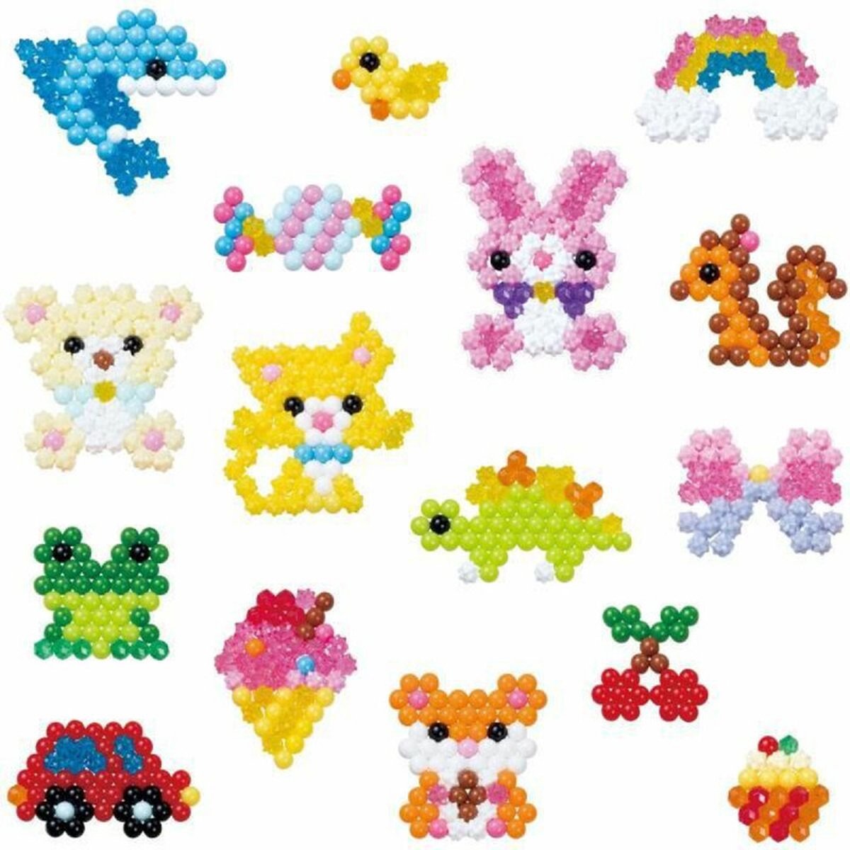 Aquabeads 31912 Beginners meeneemkoffer- COMPLETE KNUTSELSET- INCLUSIEF 900 PARELS IN 24 KLEUREN — afbeelding 4