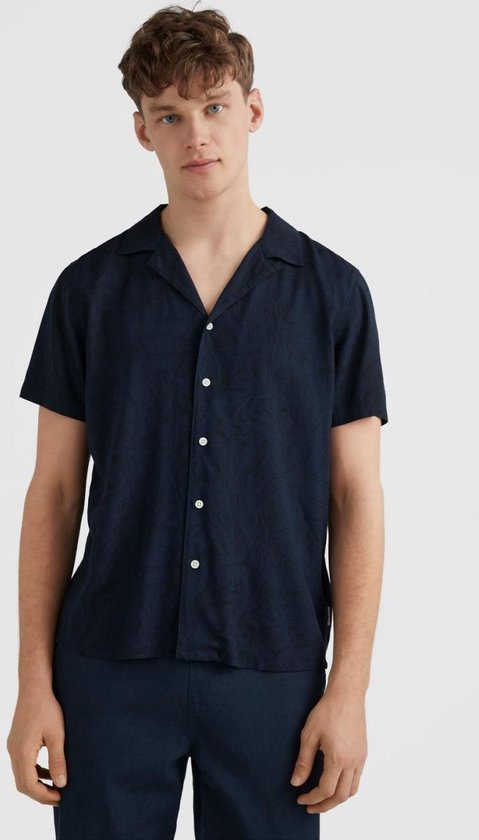 O´neill Seareef Shirt Met Korte Mouwen Zwart 2XL Man