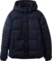 TOM TAILOR puffer jacket with hood Heren Jas - Maat L
