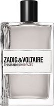 Zadig & Voltaire This Is Him! Undressed - 100 ml - eau de toilette spray - herenparfum