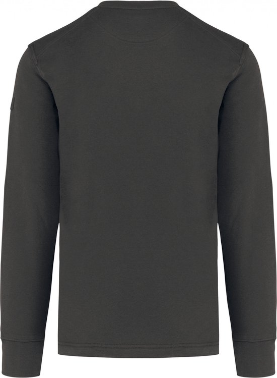 Sweatshirt Heren M WK. Designed To Work Lange mouw Dark Grey 80 Katoen 20 Polyester bol