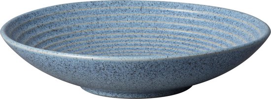 Denby | Studio Blue Flint Kom Geribbeld Medium 1000 ml