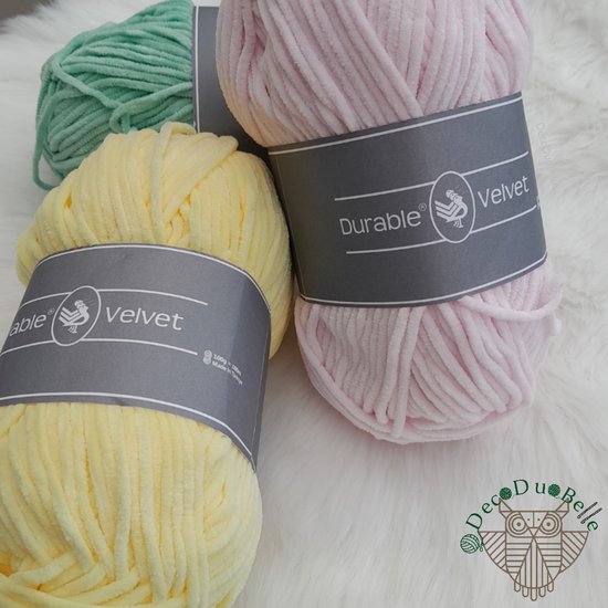 Durable Velvet garen pakket: "Pastel"