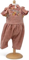 Mini Mommy Tuinbroek Roze met Strikken 42 - 46 cm