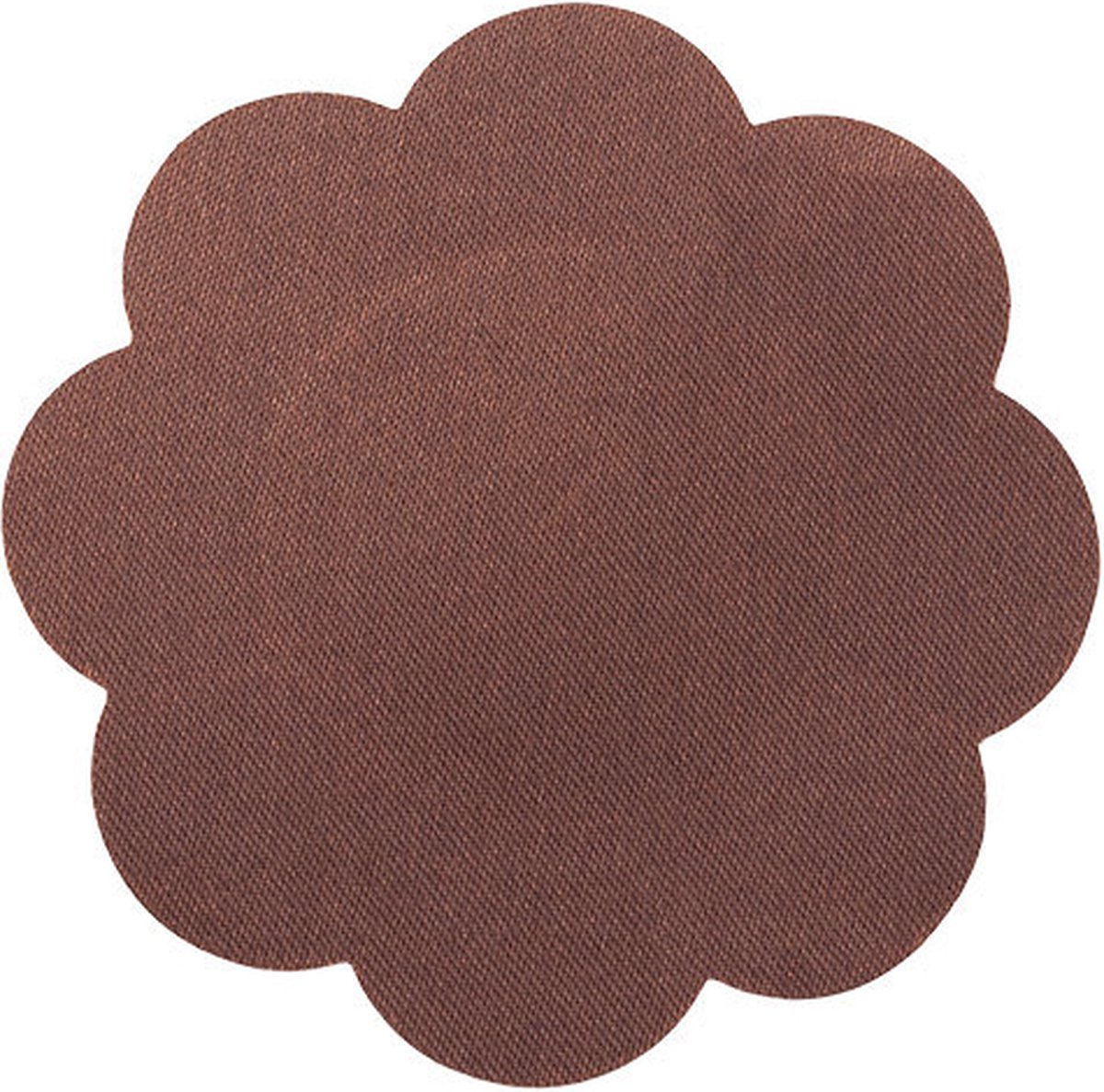 Goedkoopste Bye Bra - Satin Nipple Covers Brown XL