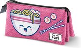 Karactermania Oh My Pop! - Triple Pencil case Noodle Etui - Multicolours