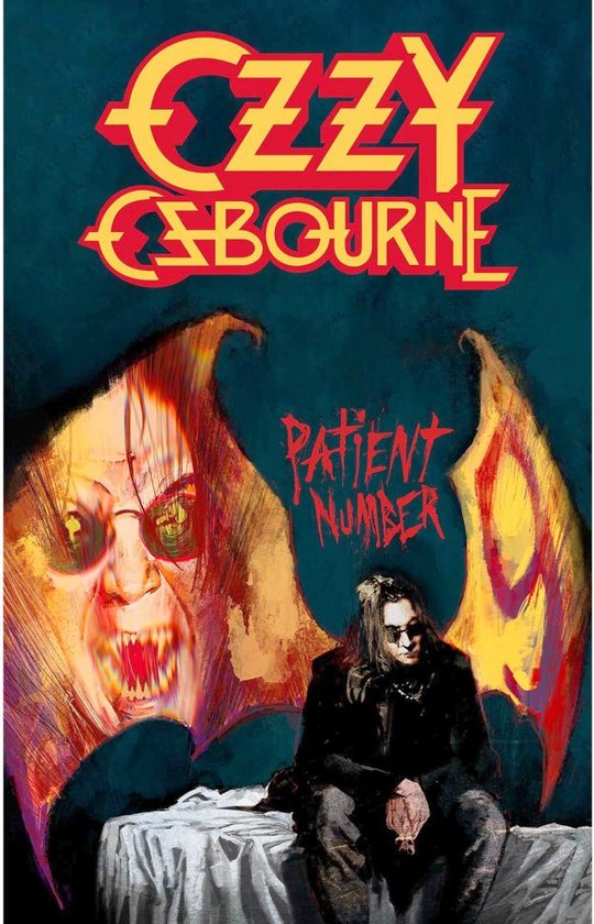 Ozzy Osbourne - Patient No- Affiche drapeau textile