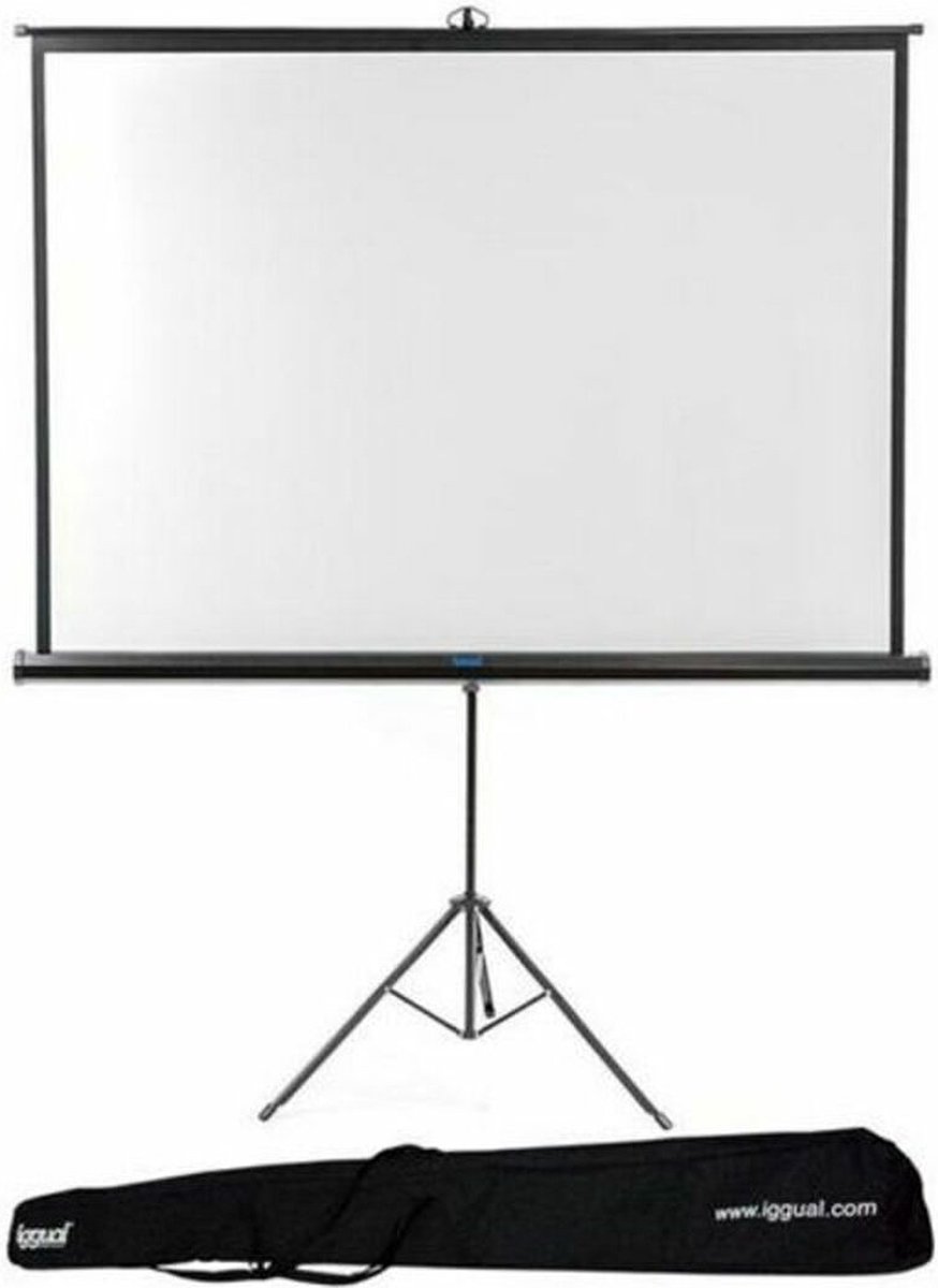 Wall screen with Tripod + Bag iggual Pantalla Mural 200x200cm con Trípode (200 x 200 cm)