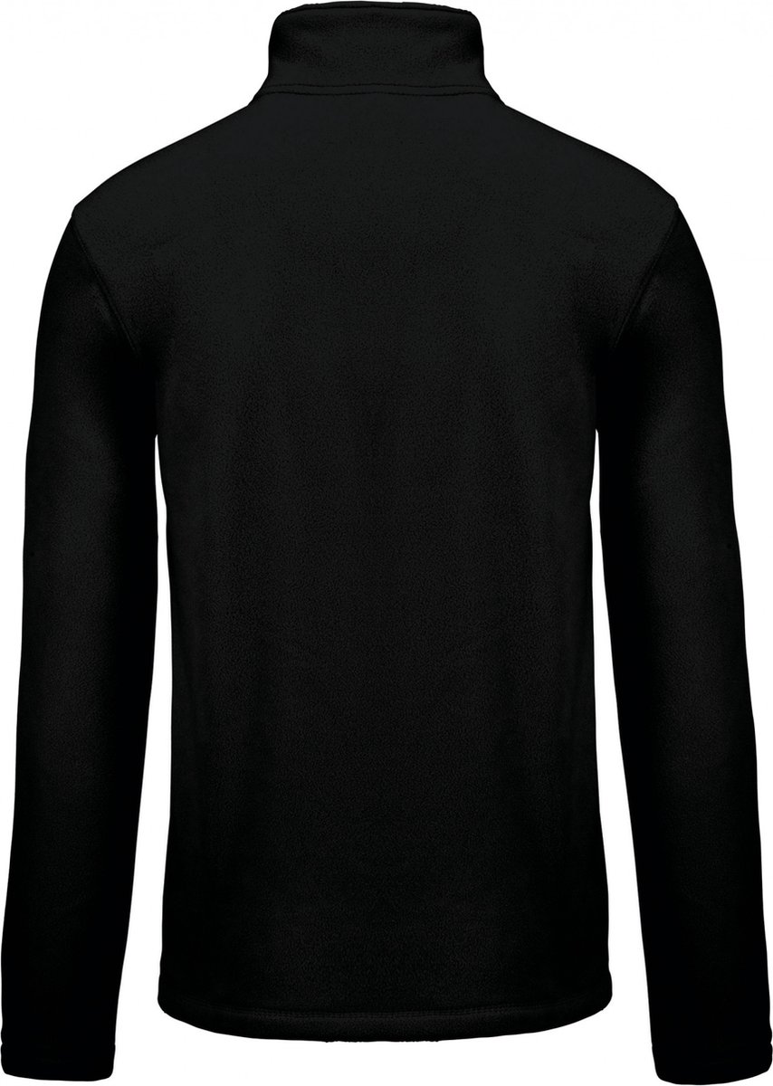Premium Microfleecevest met rits Kariban Zwart
