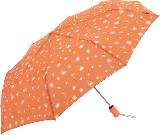 Clima Umbrella - "Stardust" UVP+50 Fluffy Coral - paraplu - handmatige opvouwbare paraplu - Ø 90cm - stevige structuur - compact