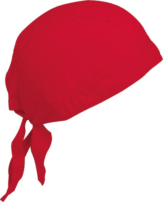 Bandana Unisex One Size K-up Red 100% Katoen