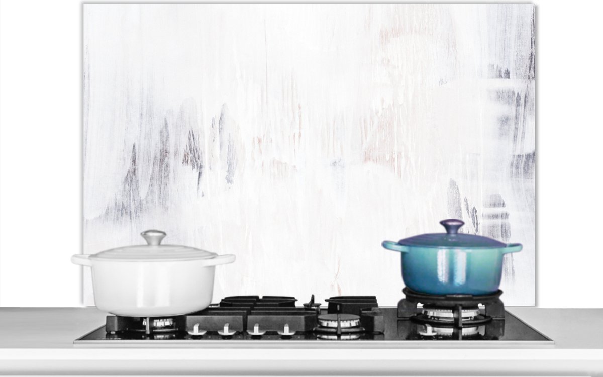 Spatscherm keuken - Verf - Design - Abstract - Spatwand - 100x65 cm - Achterwand keuken - Spatscherm