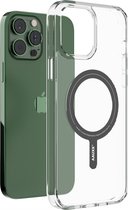 iPhone 13 Pro Max Magsafe Hoesje - Transparant Magsafe Case - extra sterke magneet - doorzichtig Telefoonhoesje - Geschikt voor iPhone 13 Pro Max
