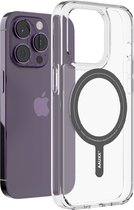iPhone 14 Pro Magsafe Hoesje - Transparant Magsafe Case - extra sterke magneet - doorzichtig Telefoonhoesje - Geschikt voor iPhone 14 Pro