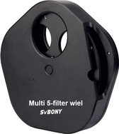 SVBony - SV133- Filterwiel - 1,25 inch - Metalen Filterwiel met 5 Standen - Geschikt voor Telescopisch Oculair - (1,25 inch) - Accessoires - Telescoopaccessoires - Filters