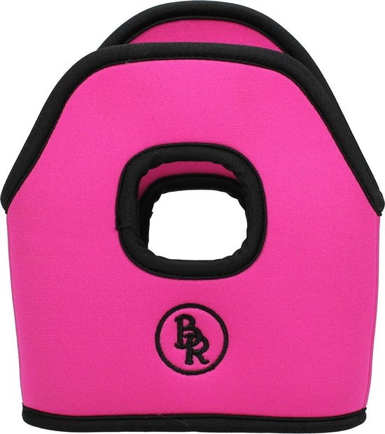 Foto: Br stijgbeugelhoesjes bright pink maat 12cm