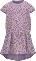 Name it robe filles - violet - léopard - NMFvigga - taille 98