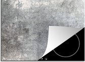KitchenYeah® Inductie beschermer 60x52 cm - Structuren - Beton print - Antiek - Kookplaataccessoires - Afdekplaat voor kookplaat - Inductiebeschermer - Inductiemat - Inductieplaat mat