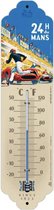 Le Mans Racing Poster Thermometer