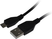 Jumada's - "Câble de chargement Micro USB - 1 m - Convient aux Manettes PS4 et aux Joypads PS5"