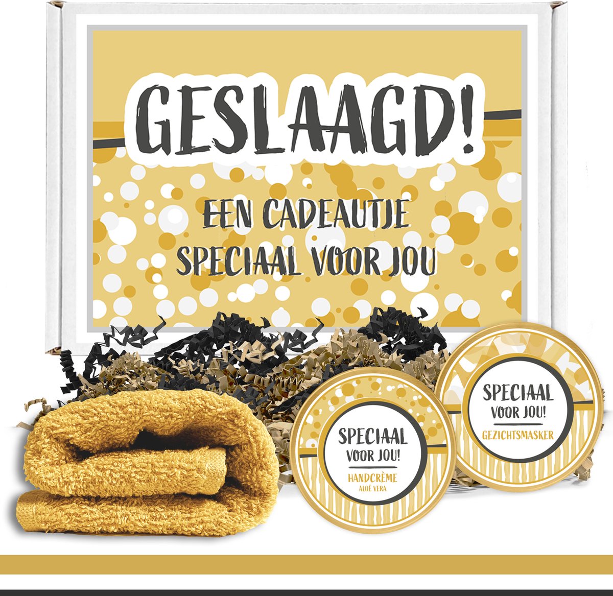 Goedkoopste Brievenbus cadeau Geslaagd - 3 Producten - 150 Gram | Brievenbusdoosje Doosje - Examen - Diploma - Vrouw - Meisje - Brievenbuspakketje Pakketje - Brievenbuscadeautje Cadeautje - Cadeaupakket Cadeaupakketje - Gefeliciteerd
