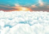 Sky Clouds Sunset Photo Wallcovering