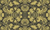 Vintage Pattern Flowers Photo Wallcovering