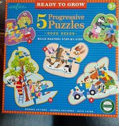 eeBoo puzzles 3 - 12 pièces, prêt à grandir, bonnes actions