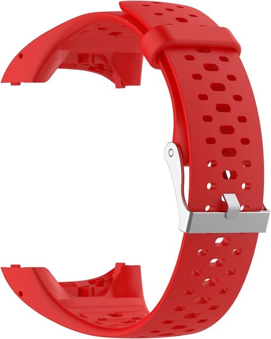 Bracelet en Siliconen adapté pour Polar M400 / M430 - Bracelet de montre - Bracelet - Rouge