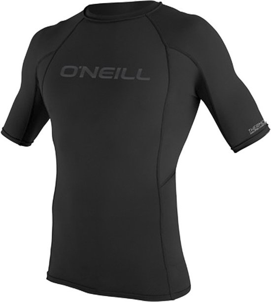 O'neill Thermo-x Korte Mouw Crew Top - Zwart