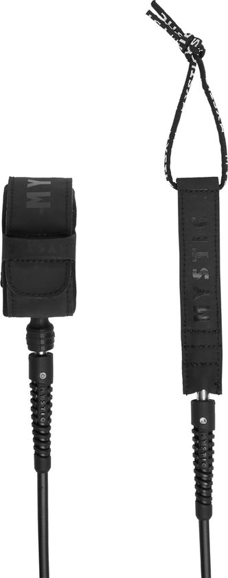 Laisse de surf Mystic - 2023 - Noir - 9 pieds