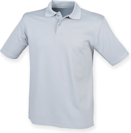 Men´s Coolplus® Poloshirt 'Henbury' Silver Grey - L