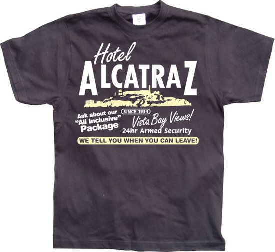 Hotel Alcatraz - Medium - Zwart
