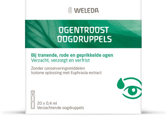 Weleda Ogentroost Oogdruppels Ampullen 20st