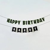 'Happy Birthday' Personaliseerbaar - 2 Meter