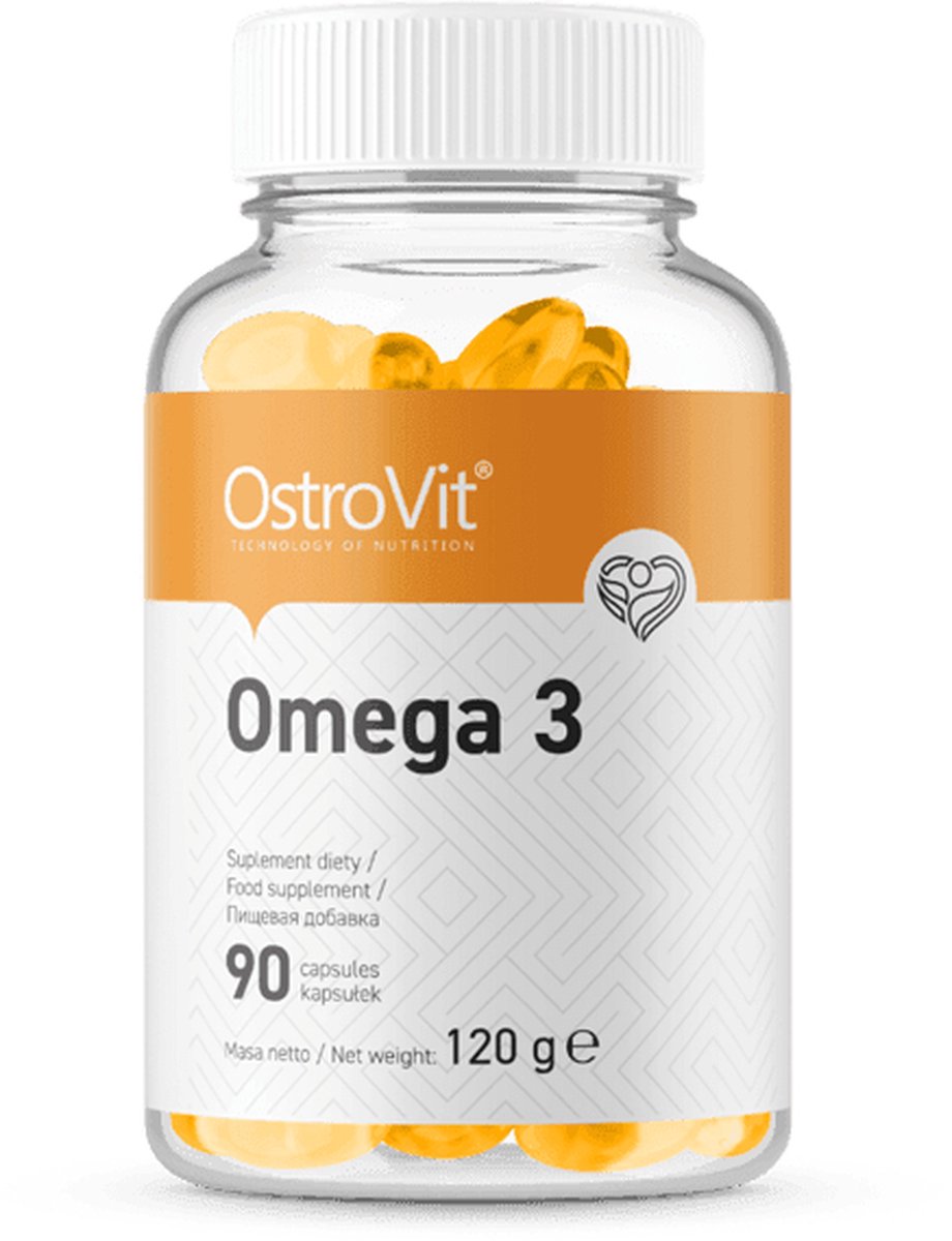 Goedkoopste Omega 3 - 90 Softgels - OstroVit