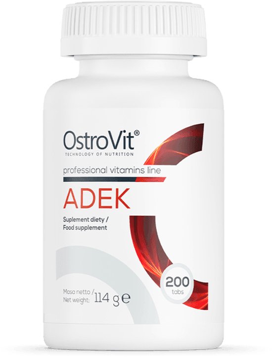 Vitaminen - vitamin adek - 200 tablets - ostrovit