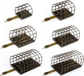 Drennan Mangeoires à cage ovales en acier inoxydable - Taille : X-Large 35 g
