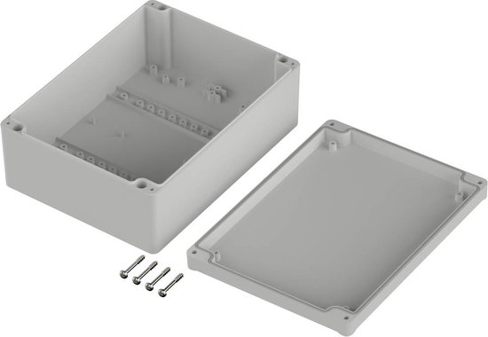 Lege Behuizing Voor Elektronica Projecten Edi-tronic Aluminium Behuizing – 222 X 145 X 75mm, IP66 Bescherming, Leeg – Voor Industriële Toepassingen Aluminium Behuizing 222x145x75 Mm