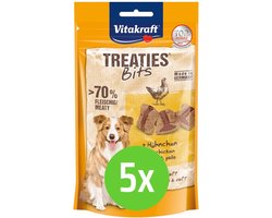 Vitakraft Treaties Bits Bacon Style - 120 gram - 5 verpakkingen