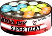 Pro's Pro Super Tacky overgrip multicolor 30 stuks