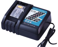 DC18RC Lader / Charger compatibel met 14,4 en 18V batterijen voor Makita