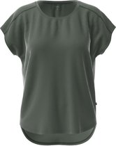 Redmax Sportshirt Dames - Sportkleding - Geschikt voor Fitness en Yoga - Dry Cool - Korte Mouw - Groen - S