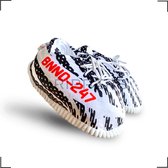 Drippers® Sneaker Sloffen - One Size Fits All - Zebra - Pantoffels - Unisex - Jordan