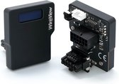 Thermal Grizzly - WireView GPU 1x 12VHPWR - orientation des broches du connecteur : ("N") - 50 x 63 x 33 mm (L x l x H) - OLED - aluminium - noir
