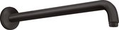 Bras de douche 389 mm, noir mat