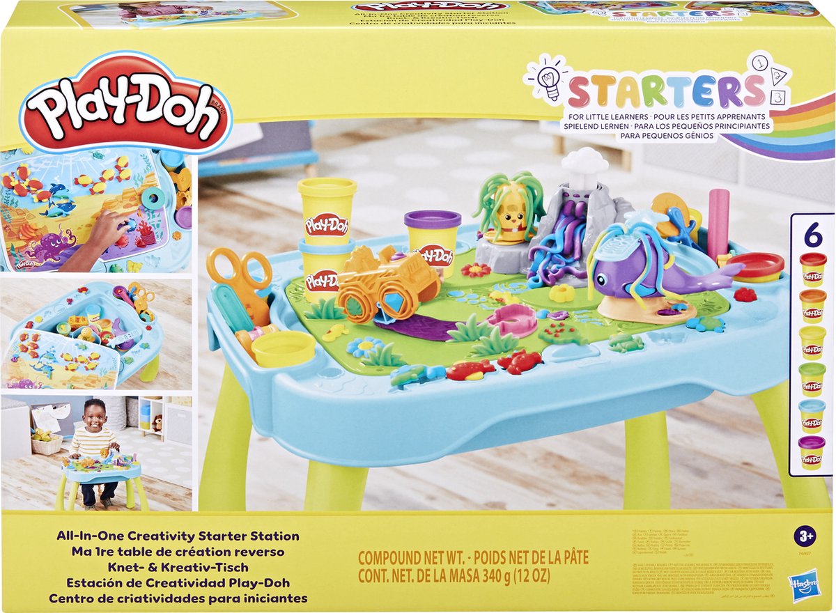 Play-Doh 2-in-1 Creatief Starters Station - Boetseerklei - Activiteitentafel - Speeltafel — afbeelding 7