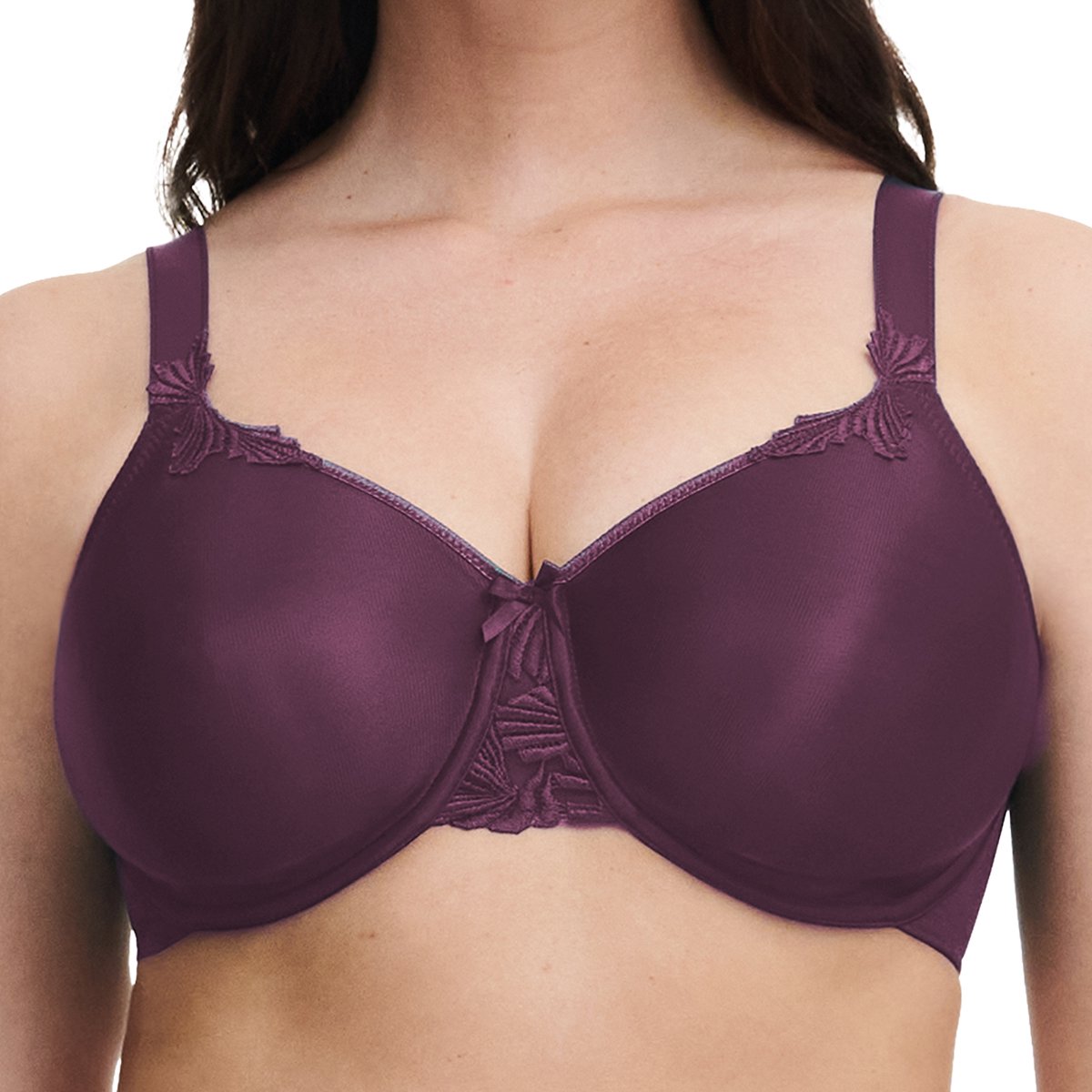Chantelle Hedona Beugel BH - Blauw - Stevige kanten bh met goede ondersteuning - 95C - Paars